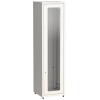 IEK ITK LINEA E Шкаф напольный сетевой 19 42U 600х600мм стеклянная передняя дверь задняя металлическая серый (LE35-42U66-GM)