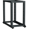 IEK ITK LINEA F Стойка двухрамная 37U 600х600-1000мм черная (LF05-37U61-2GM)