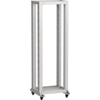 IEK ITK LINEA F Стойка двухрамная на роликах 47U 600х600мм серая (LF35-47U66-2RM)
