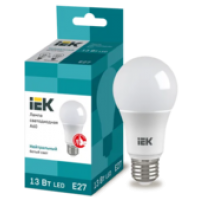 IEK Лампа светодиодная A60 шар 13Вт 230В 4000К E27 (LLE-A60-13-230-40-E27)