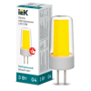 IEK Лампа светодиодная COB капсула 3Вт 230В 4000К керамика G4 (LLE-COB-3-230-40-G4)