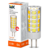 IEK Лампа светодиодная CORN капсула 5Вт 12В 3000К керамика G4 (LLE-CORN-5-012-30-G4)