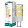 IEK Лампа светодиодная CORN капсула 5Вт 230В 4000К керамика G4 (LLE-CORN-5-230-40-G4)