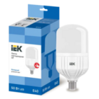 IEK Лампа светодиодная HP 50Вт 230В 6500К E40 (LLE-HP-50-230-65-E40)