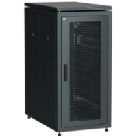IEK ITK LINEA N Шкаф сетевой 19 24U 600х1000мм перфорированные двери черный (LN05-24U61-PP)