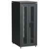 IEK ITK LINEA N Шкаф сетевой 19 28U 600х800мм двери передняя двустворчатая перфорированная задняя перфорированная черный (LN05-28U68-2PP)