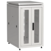 IEK ITK LINEA N Шкаф сетевой 19 18U 600х800мм двери передняя двустворчатая перфорированная задняя перфорированная серый (LN35-18U68-2PP)