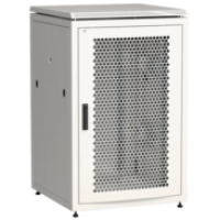 IEK ITK LINEA N Шкаф сетевой 19 18U 800х800мм перфорированная передняя дверь задняя металлическая серый (LN35-18U88-PM)