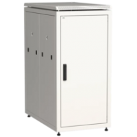 IEK ITK LINEA N Шкаф сетевой 19 24U 600х1000мм металлическая передняя дверь серый (LN35-24U61-M)