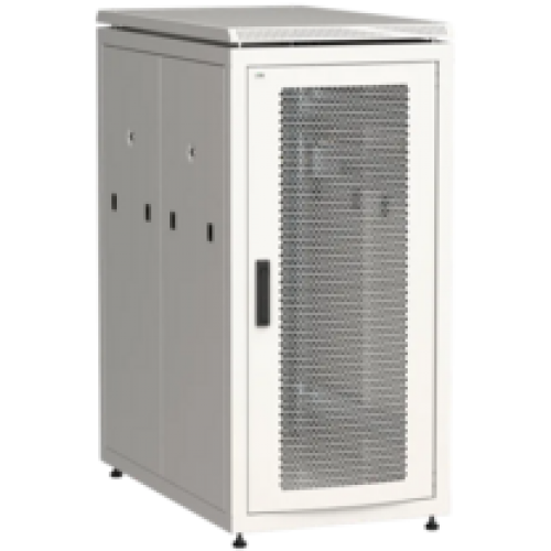 IEK ITK LINEA N Шкаф сетевой 19 28U 600х1000мм перфорированная передняя дверь серый (LN35-28U61-P)