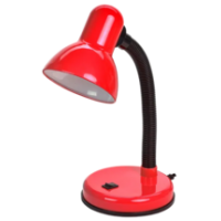 IEK LIGHTING Светильник настольный 1002 на подставке Е27 красный (LNNL0-1002-2-VV-40-K04)