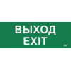 IEK Этикетка самоклеящаяся 240х90мм Выход-EXIT (LPC10-1-24-09-VYHD)