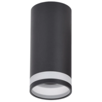 IEK LIGHTING Светильник 4005 накладной потолочный под лампу GU10 черный (LT-UPB0-4005-GU10-1-K02)