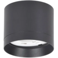 IEK LIGHTING Светильник 4015 накладной потолочный под лампу GX53 черный (LT-UPB0-4015-GX53-1-K02)