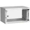IEK ITK Шкаф настенный LINEA WE 6U 550х350мм дверь стекло серый (LWE3-06U53-GF)