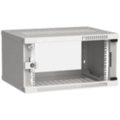 IEK ITK Шкаф настенный LINEA WE 6U 600х450мм дверь стекло серый (LWE3-06U64-GF)