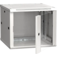 IEK ITK Шкаф настенный LINEA W 6U 600х600мм дверь стекло RAL 7035 (LWR3-06U66-GF)