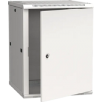 IEK ITK Шкаф настенный LINEA W 12U 600х600мм дверь металл RAL 7035 (LWR3-12U66-MF)