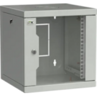 IEK ITK LINEA WS Шкаф 10 9U 320х310мм дверь обзорная со стеклом серый (LWS3-09U33-GF)