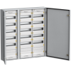 IEK TITAN 5 Корпус металлический ЩРн-216 IP54 У2 (артикул замены TI5-50-N-3X072-54-7035) (MKM11-N-216-54-Z-U)