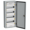 IEK UNIVERSAL Корпус металлический ЩРн-48з-1 IP54 (артикул замены TI5-50-N-048-54-7035) (MKM11-N-48-54-Z-U)