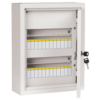 IEK TITAN 3 Корпус металлический ЩРн-24 (395х310х120мм) IP31 белый (MKM13-N-24-31-Z)