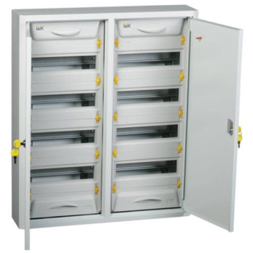 IEK Корпус металлический распределительный ЩРн-2x48з-0 36 УХЛ3 IP31 PRO (MKM15-N-2X48-31-ZU)