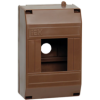 IEK KREPTA 3 Корпус пластиковый КМПн 1/4 IP20 дуб (MKP31-N-04-30-135-D)