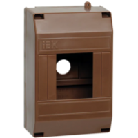 IEK KREPTA 3 Корпус пластиковый КМПн 1/4 IP20 дуб (MKP31-N-04-30-135-D)