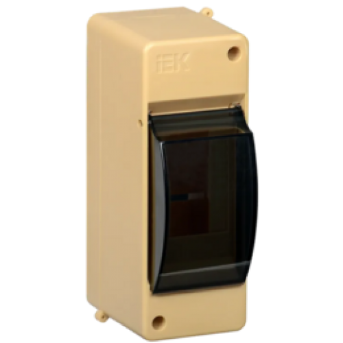 IEK KREPTA 3 Корпус пластиковый КМПн 2/2 IP30 сосна (MKP42-N-02-30-20-S)