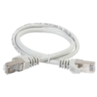 IEK ITK Коммутационный шнур (патч-корд) кат.5E FTP LSZH 1,5м серый (PC01-C5EFL-1M5)