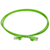 IEK ITK Коммутационный шнур кат.6 UTP LSZH 3м slim колпачок с язычком зеленый (PC02-C06UL-3M-SL-WT)