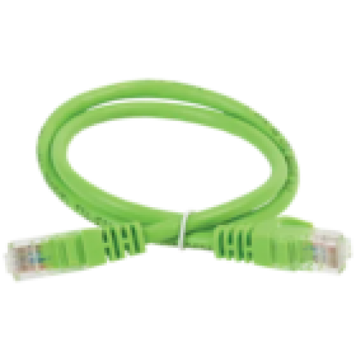 IEK ITK Коммутационный шнур (патч-корд) кат.5E UTP 3м зеленый (PC02-C5EU-3M)