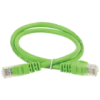 IEK ITK Коммутационный шнур (патч-корд) кат.5Е UTP LSZH 1м зеленый (PC02-C5EUL-1M)