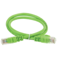 IEK ITK Коммутационный шнур (патч-корд) кат.5Е UTP LSZH 2м зеленый (PC02-C5EUL-2M)