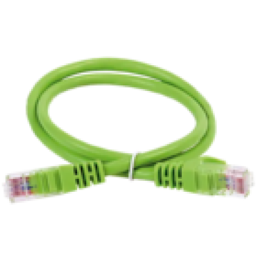 IEK ITK Коммутационный шнур (патч-корд) кат.6А UTP LSZH 3м зеленый (PC02-C6AUL-3M)