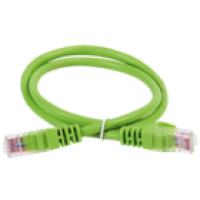 IEK ITK Коммутационный шнур (патч-корд) кат.6 UTP LSZH 5м зеленый (PC02-C6UL-5M)