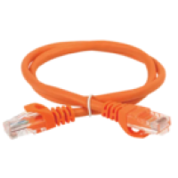 IEK ITK Коммутационный шнур (патч-корд) кат.5E UTP 2м оранжевый (PC07-C5EU-2M)