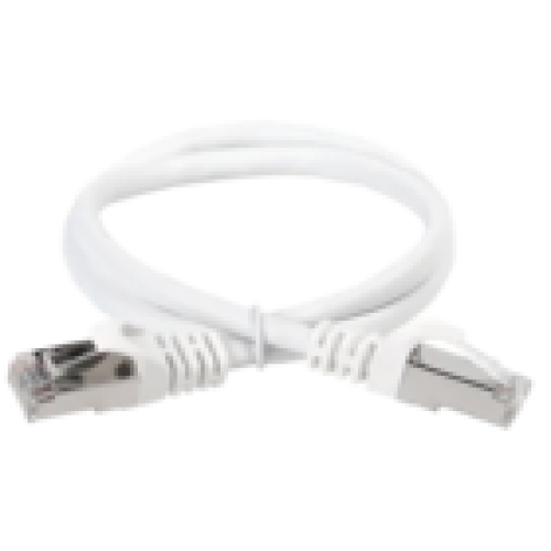 IEK ITK Коммутационный шнур (патч-корд) кат.5E FTP LSZH 15м белый (PC08-C5EFL-15M)