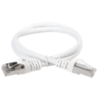 IEK ITK Коммутационный шнур (патч-корд) кат.5E FTP LSZH 7м белый (PC08-C5EFL-7M)