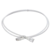 IEK ITK Коммутационный шнур (патч-корд) кат.5E UTP LSZH 1,5м slim колпачок с язычком белый (PC08-C5EUL-1M5-SL-WT)