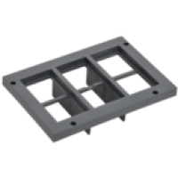 IEK PRIMER Рамка приборная на 12 модулей ONFLOOR 24 (PM-LN10D-RP-12-K03)