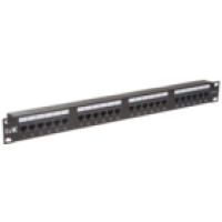 IEK ITK 1U патч-панель кат.6 UTP 24 порта (Dual) (PP24-1UC6U-D05)