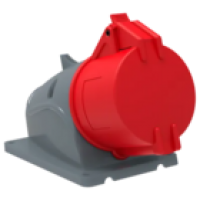IEK Розетка стационарная ССИ-125 32А-6ч/200/346-240/415В 3Р+РЕ+N IP44 MAGNUM (PSN12-032-5)