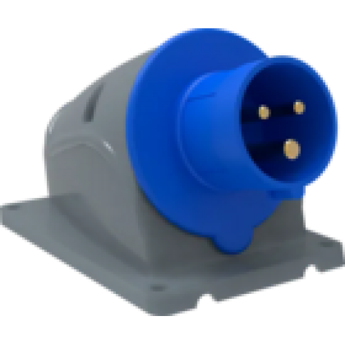 IEK Вилка стационарная ССИ-513 16А-6ч/200-250В 2P+PE IP44 MAGNUM (PSN51-016-3)