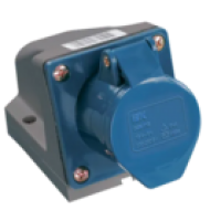 IEK Розетка стационарная ССИ-123 2P+PE 32А 200-250В IP44 (PSR11-032-3)