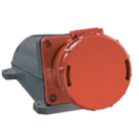 IEK Розетка стационарная ССИ-134 3Р+РЕ 63А 380-415В IP54 (PSR12-063-4)