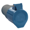 IEK Розетка переносная ССИ-223 2P+PE 32А 200-250В IP44 (PSR21-032-3)