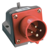 IEK Вилка стационарная ССИ-514 3Р+РЕ 16А 380-415В IP44 (PSR52-016-4)