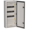IEK TITAN 5 Корпус металлический ЩРн-48 (1х48) 710х310х140мм IP54 серый (одна дверь) (TI5-50-N-048-54-7035)
